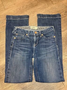 Ariat Kids Blue Denim Bootcut Jeans